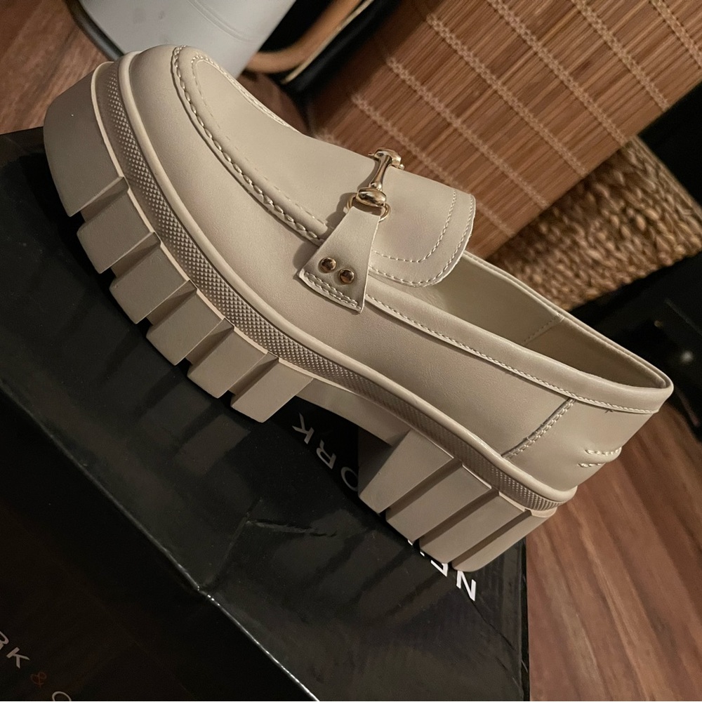 Color Me Crème Platform Loafer